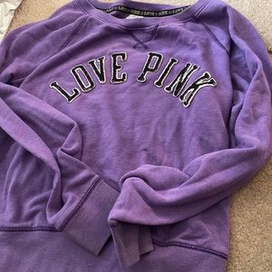 Vintage Victoria’s Secret pink sweatshirt